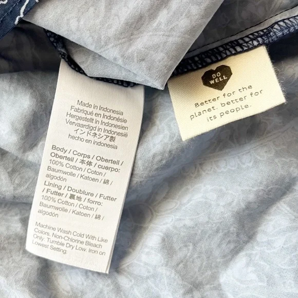 Madewell Blue Floral Dress - Picture 13 of 15